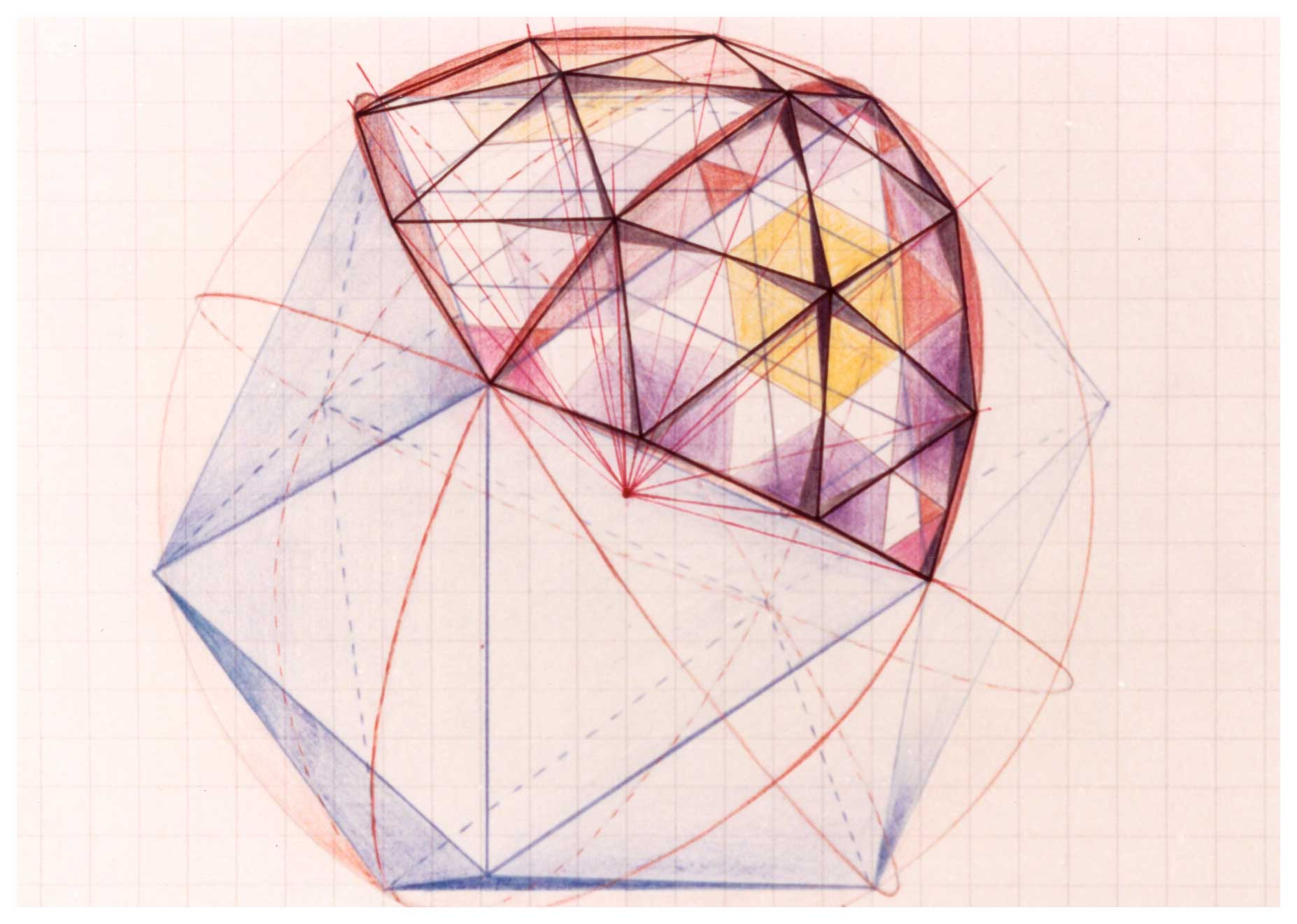 dessin structure geodesique patrick renaud